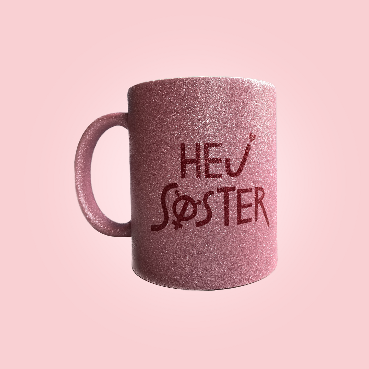 Hej Søster Glitter Mug